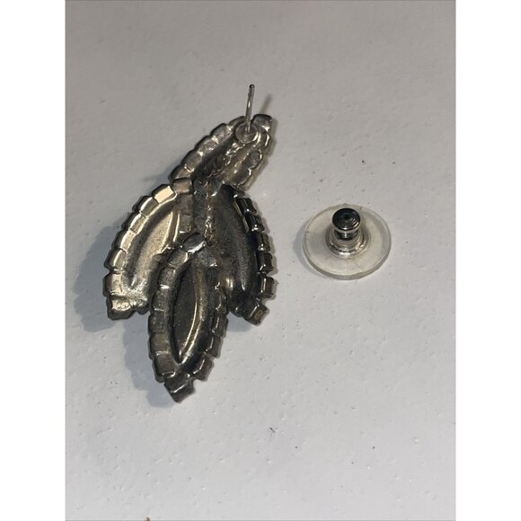 NWT Vintage Cathy's Concepts Aurora Borealis Rhinestone Dangle Drop Earrings A81 - Picture 5 of 8